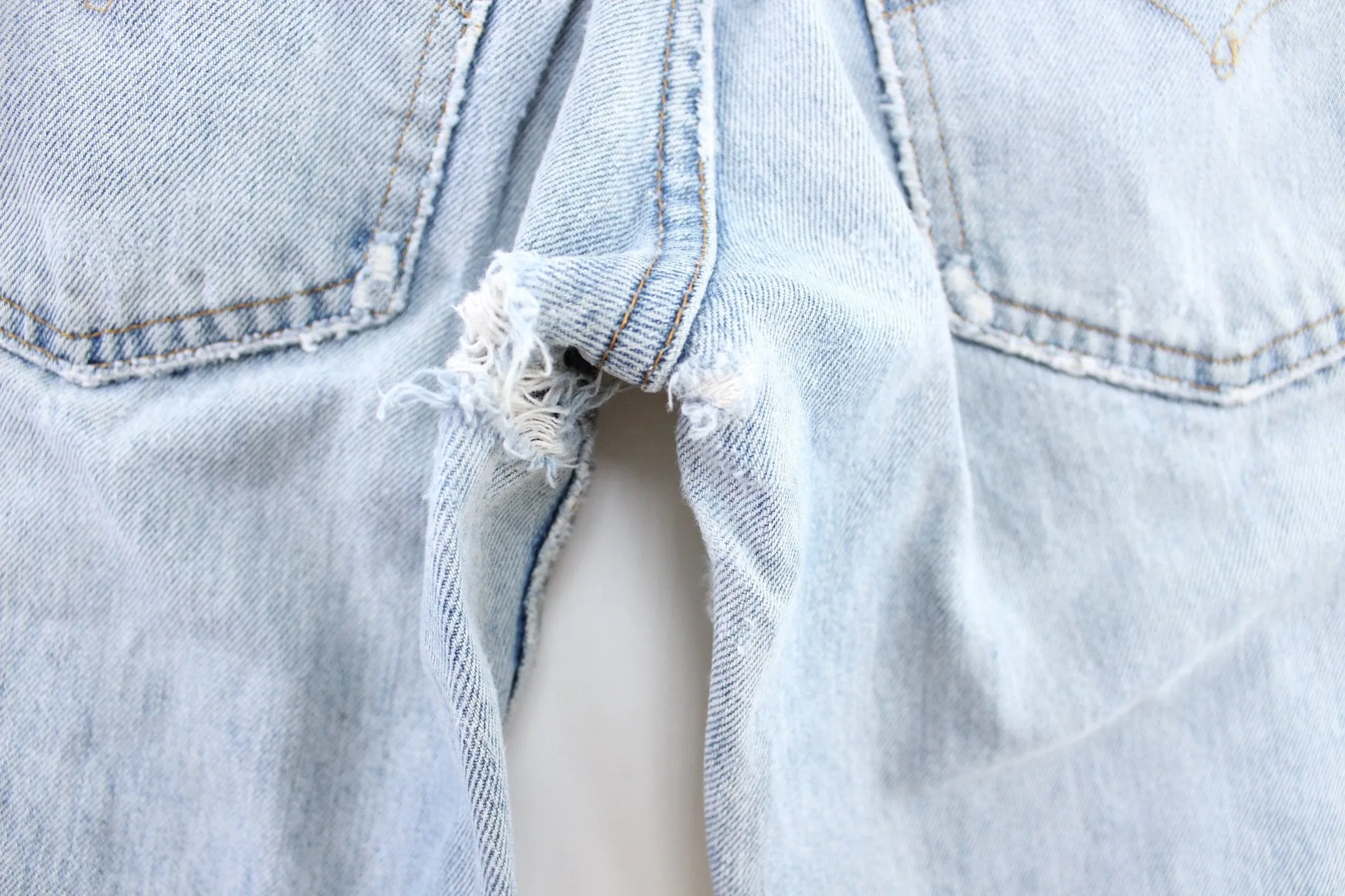80's Levi's Denim Bell Bottom Jeans