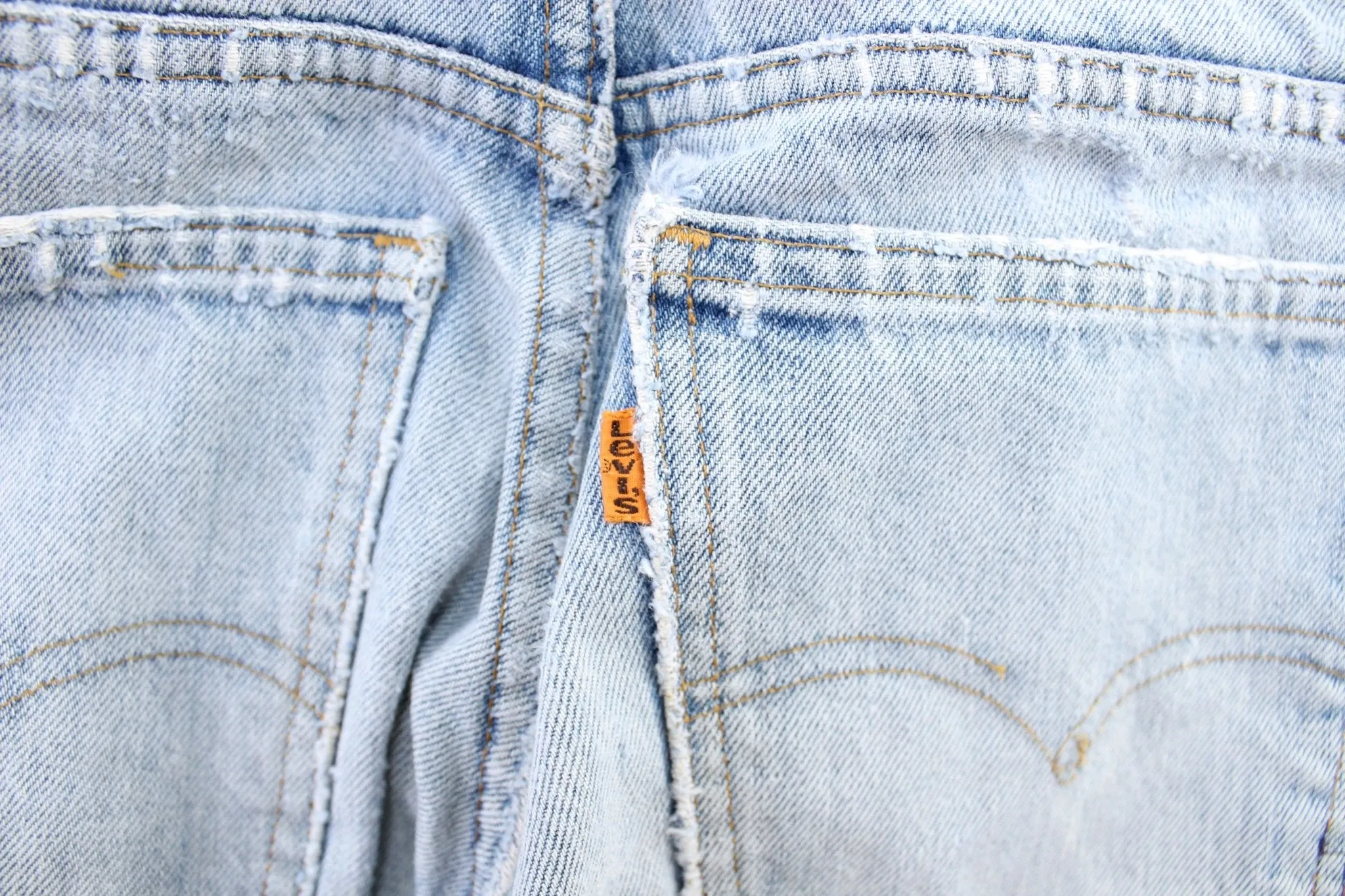 80's Levi's Denim Bell Bottom Jeans