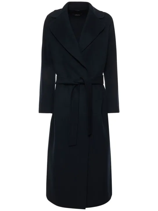 &#x27;S Max Mara   Poldo double drap belted midi coat 