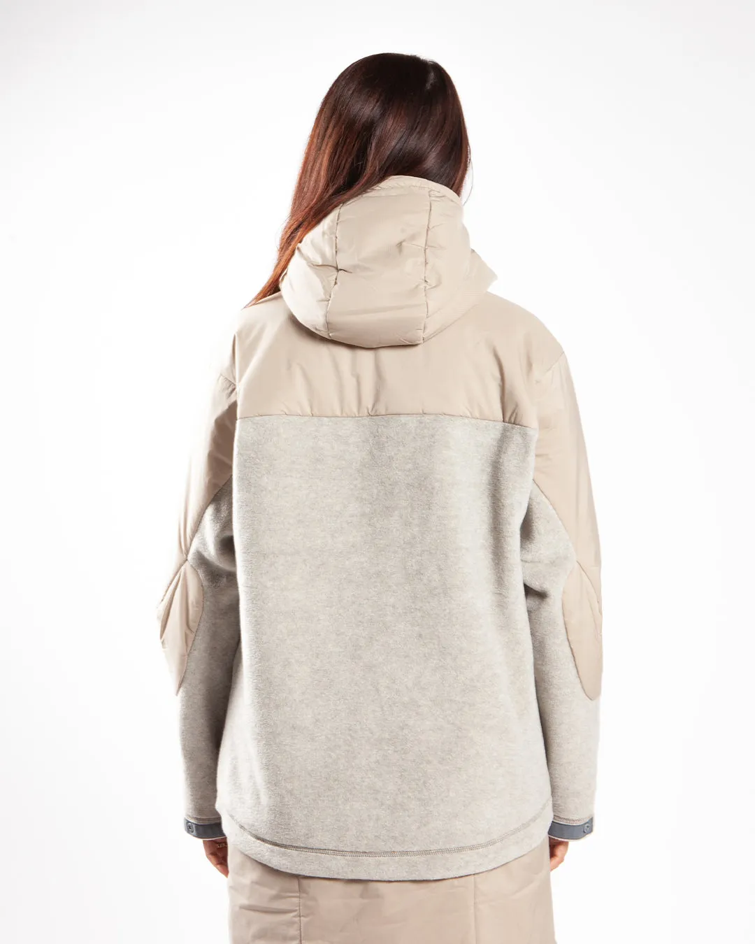 and wander Top Fleece Jacket Beige