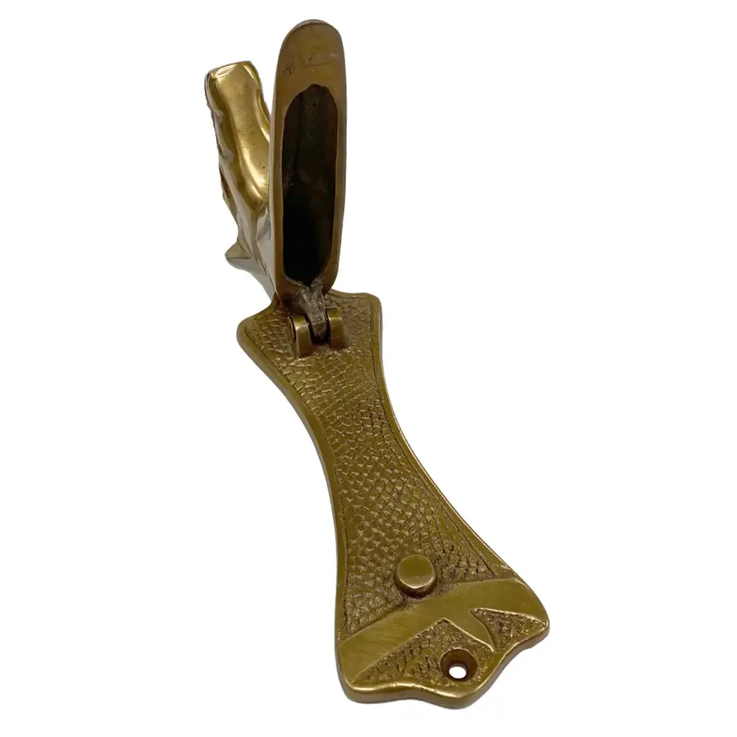 Antiqued Brass Horse Head Door Knocker