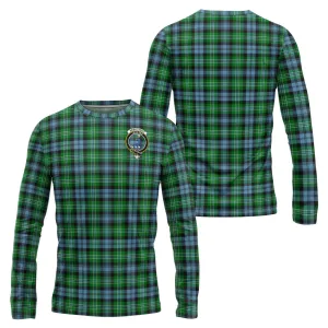 Arbuthnot Ancient Tartan Long Sleeve T-Shirt with Family Crest