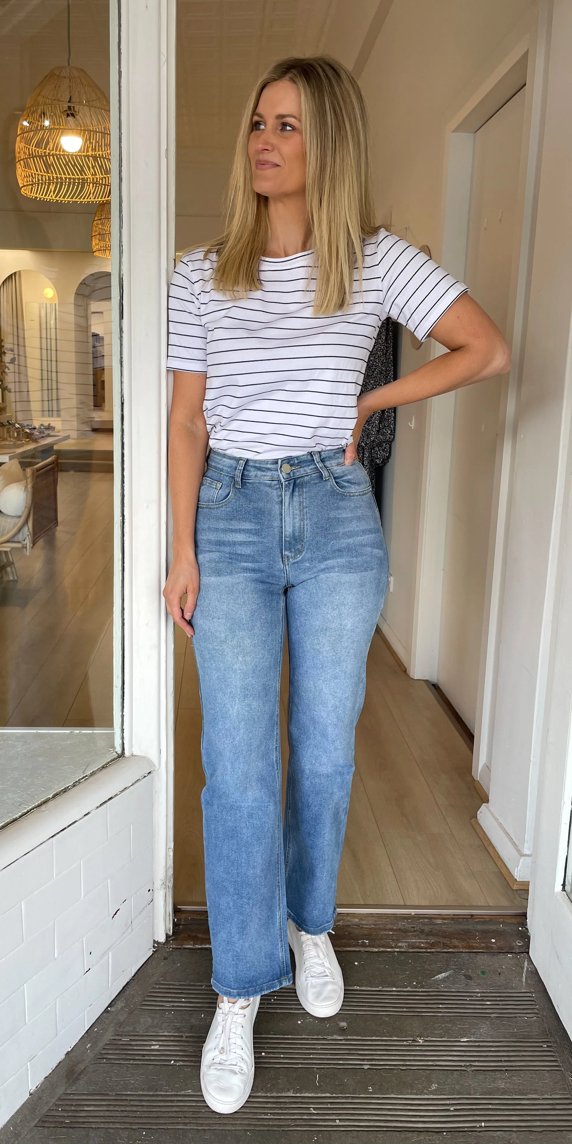 Ava straight leg jeans