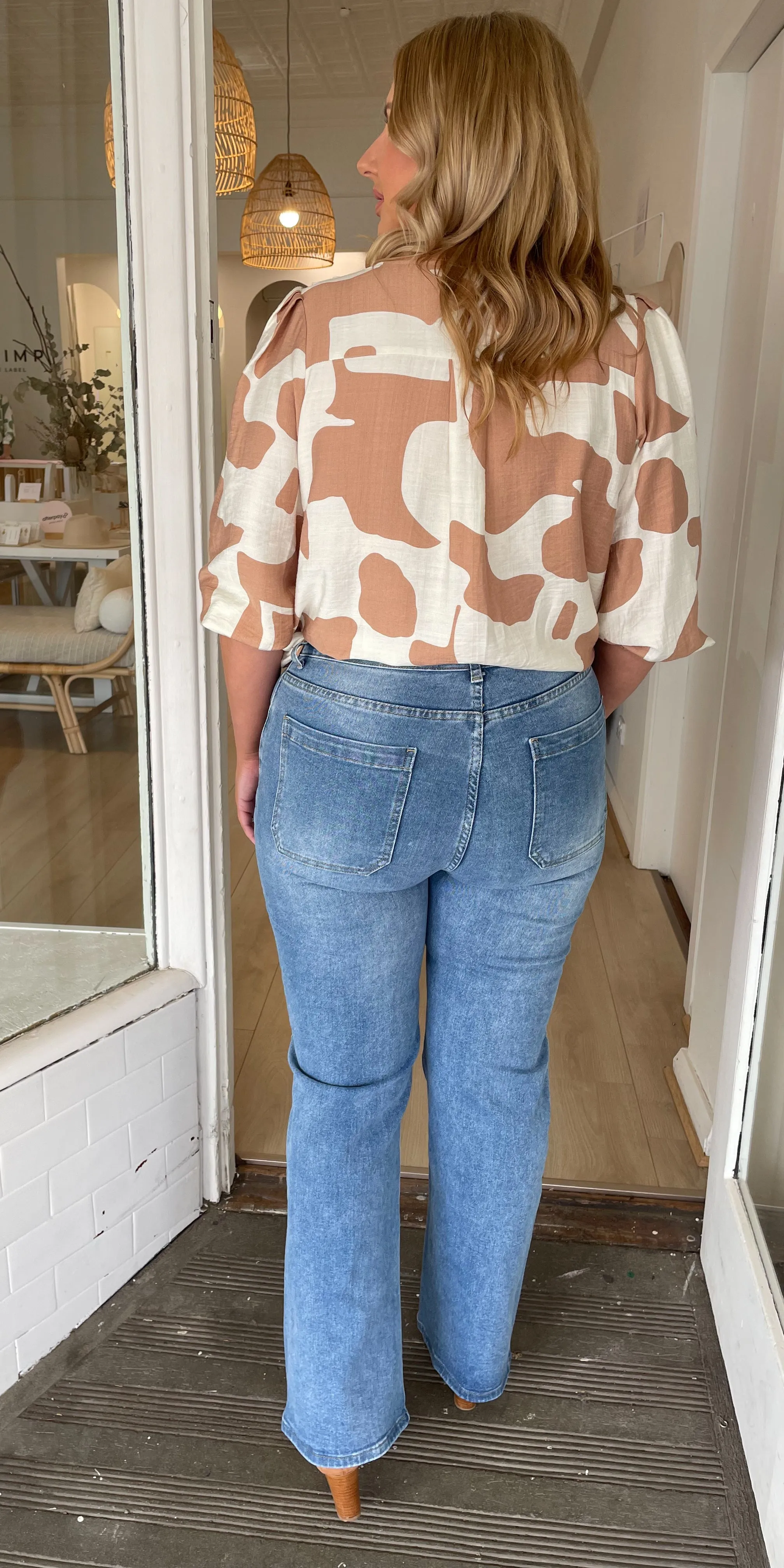Ava straight leg jeans