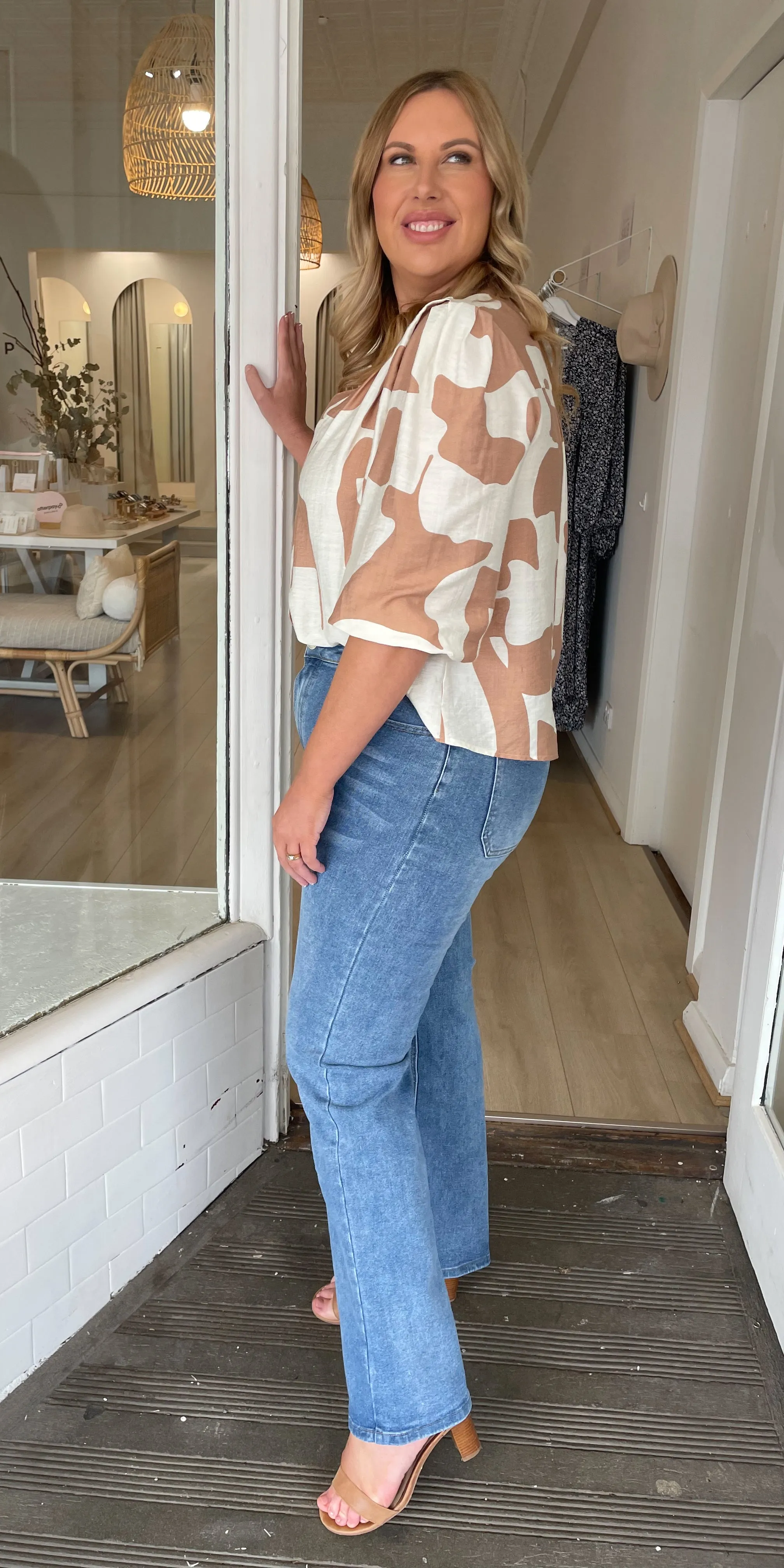 Ava straight leg jeans