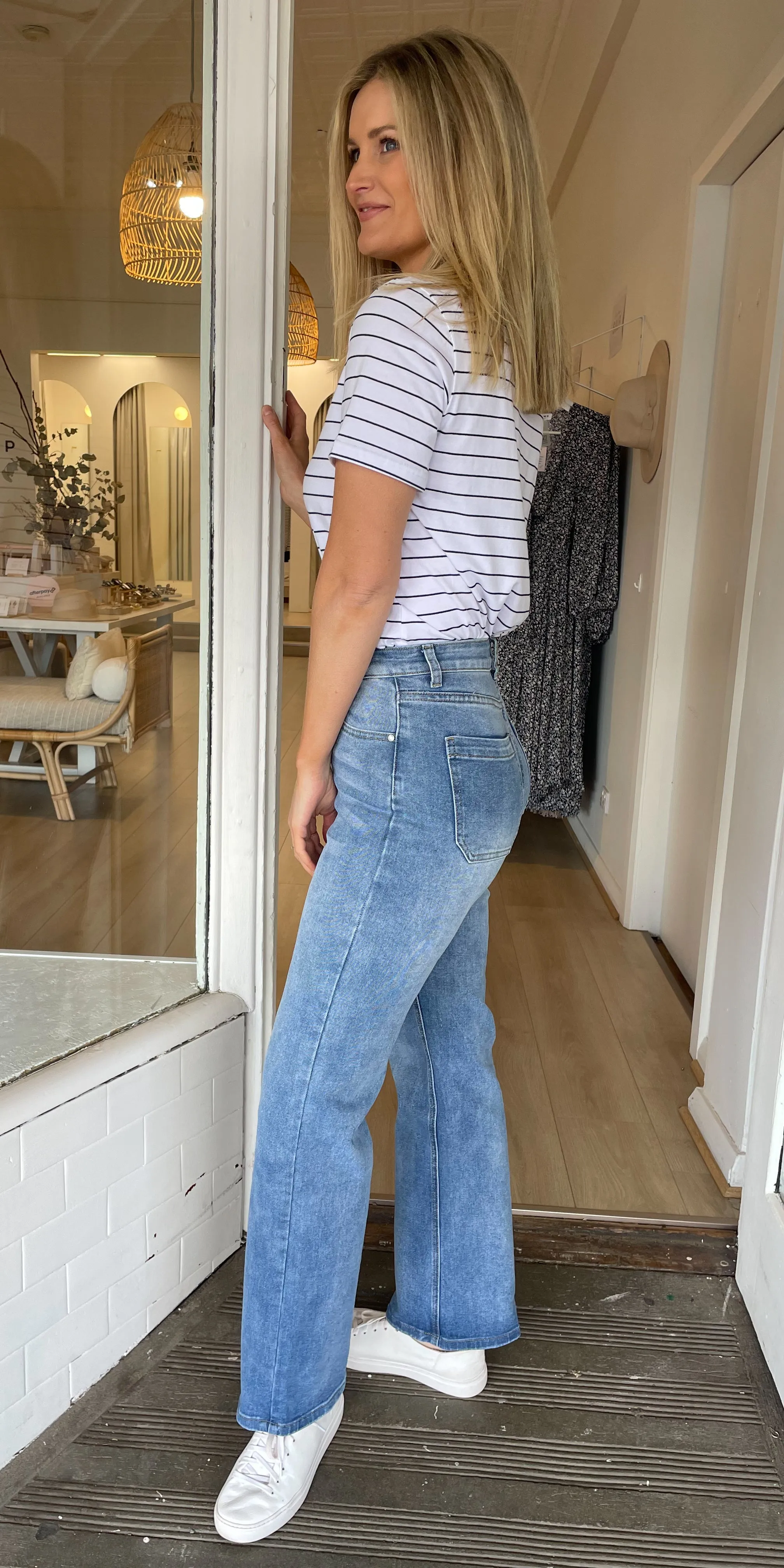 Ava straight leg jeans