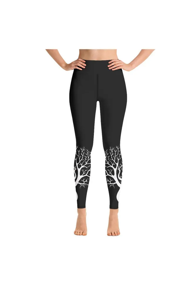 Bare Naked Trees Yoga Leggings