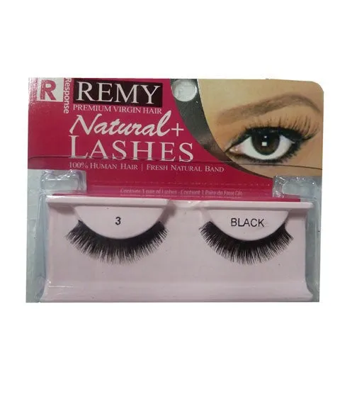 Bee Sales Response Remy Natural Plus Lashes Black 3