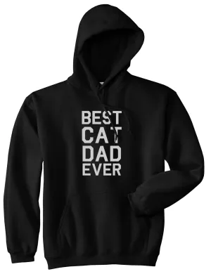 Best Cat Dad Ever Mens Pullover Hoodie