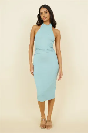 Best of Times Midi Dress Sage