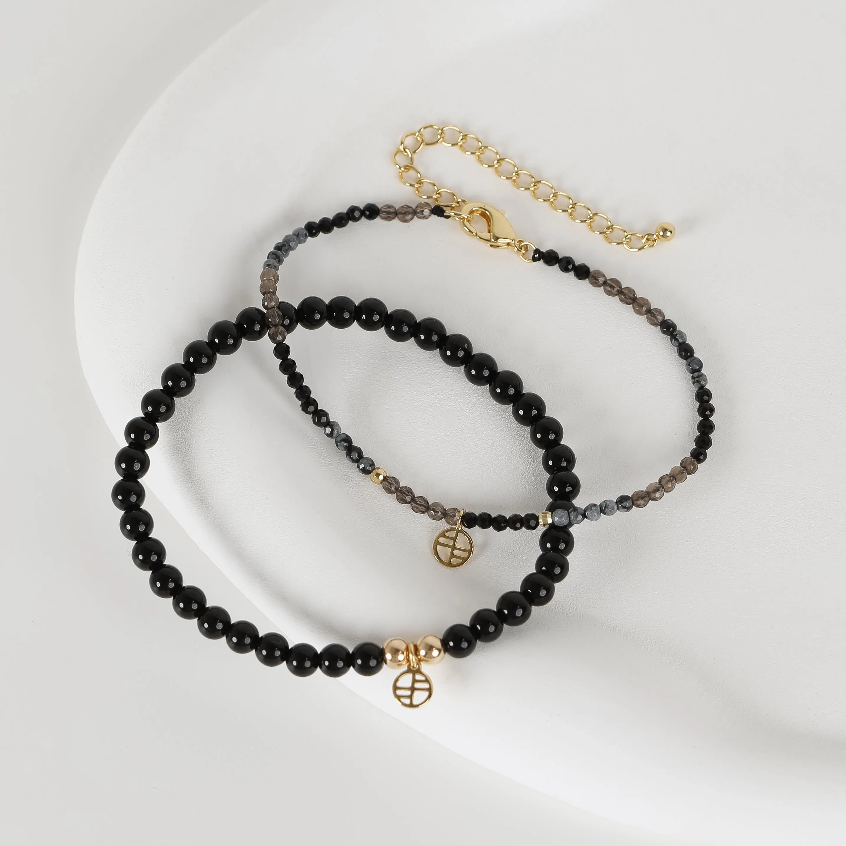 Black Bracelet Duo