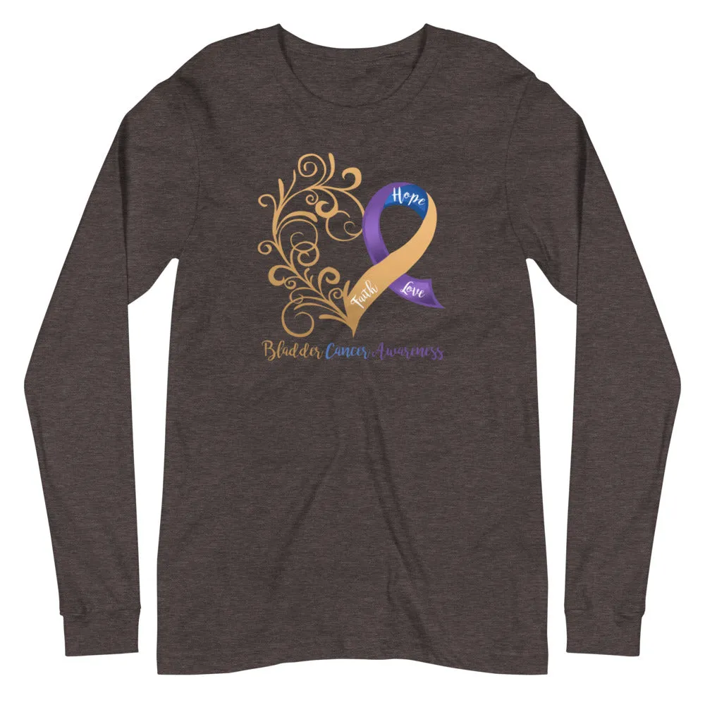 Bladder Cancer Awareness Long Sleeve T-Shirt