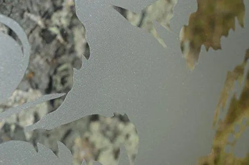 Buck Hunting DIY Etched Glass Vinyl Privacy Film Glass