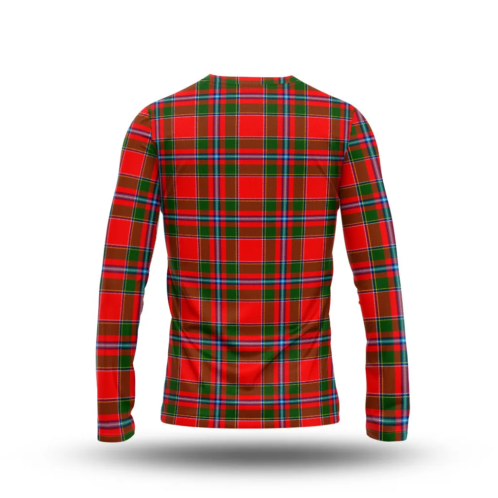Butter Tartan Long Sleeve T-Shirt with Family Crest