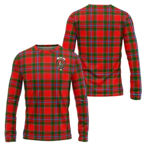 Butter Tartan Long Sleeve T-Shirt with Family Crest