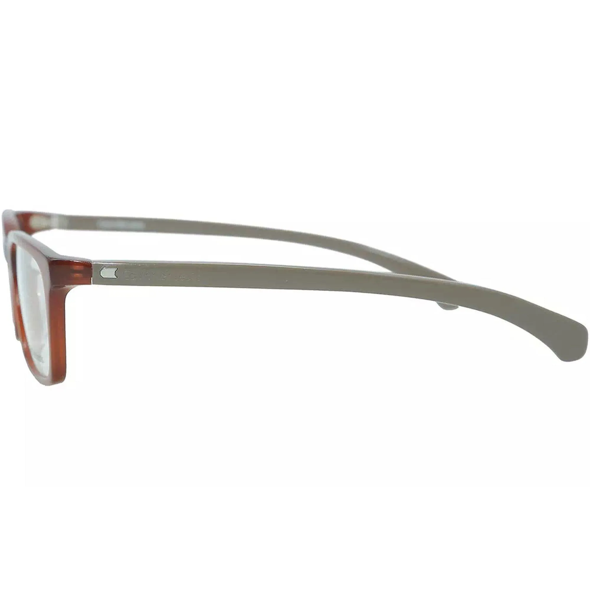 Calvin Klein Jeans Men's Eyeglasses - Crystal Chestnut Plastic Frame | CKJ945AF 253
