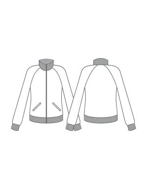 Chevron Jockey Jacket