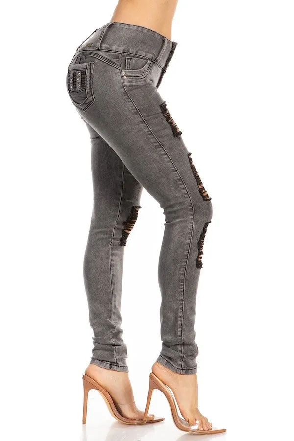 City Ripped Jeans