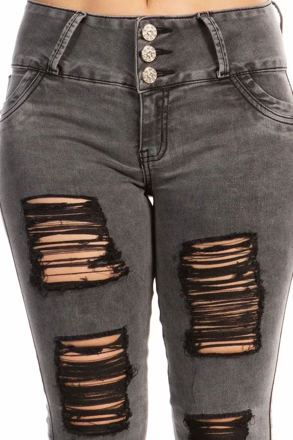 City Ripped Jeans