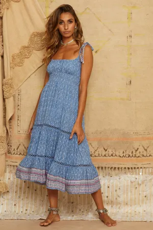 Colorado Midi Dress Blue