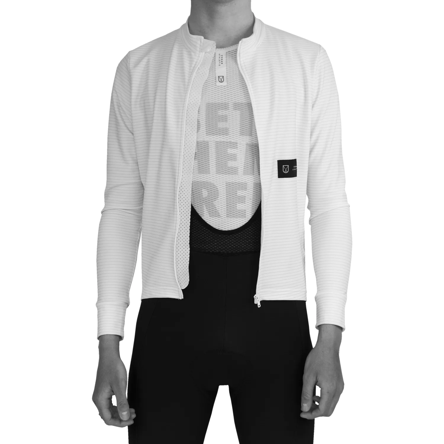 Cycling Tech Fleece (White Stripes)