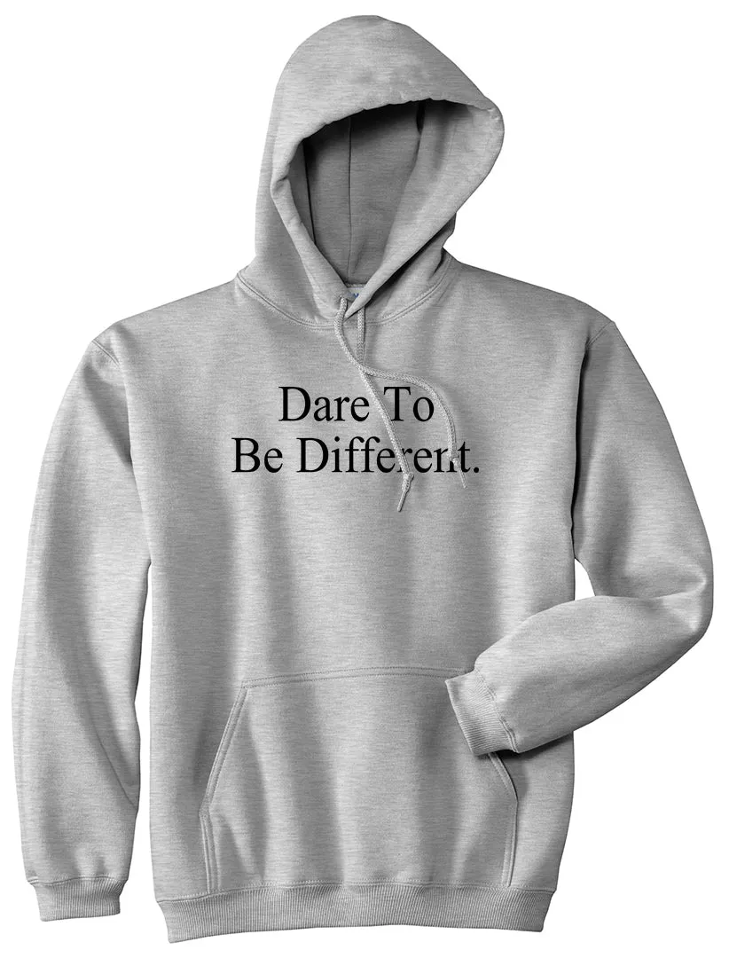 Dare To Be Different Mens Pullover Hoodie