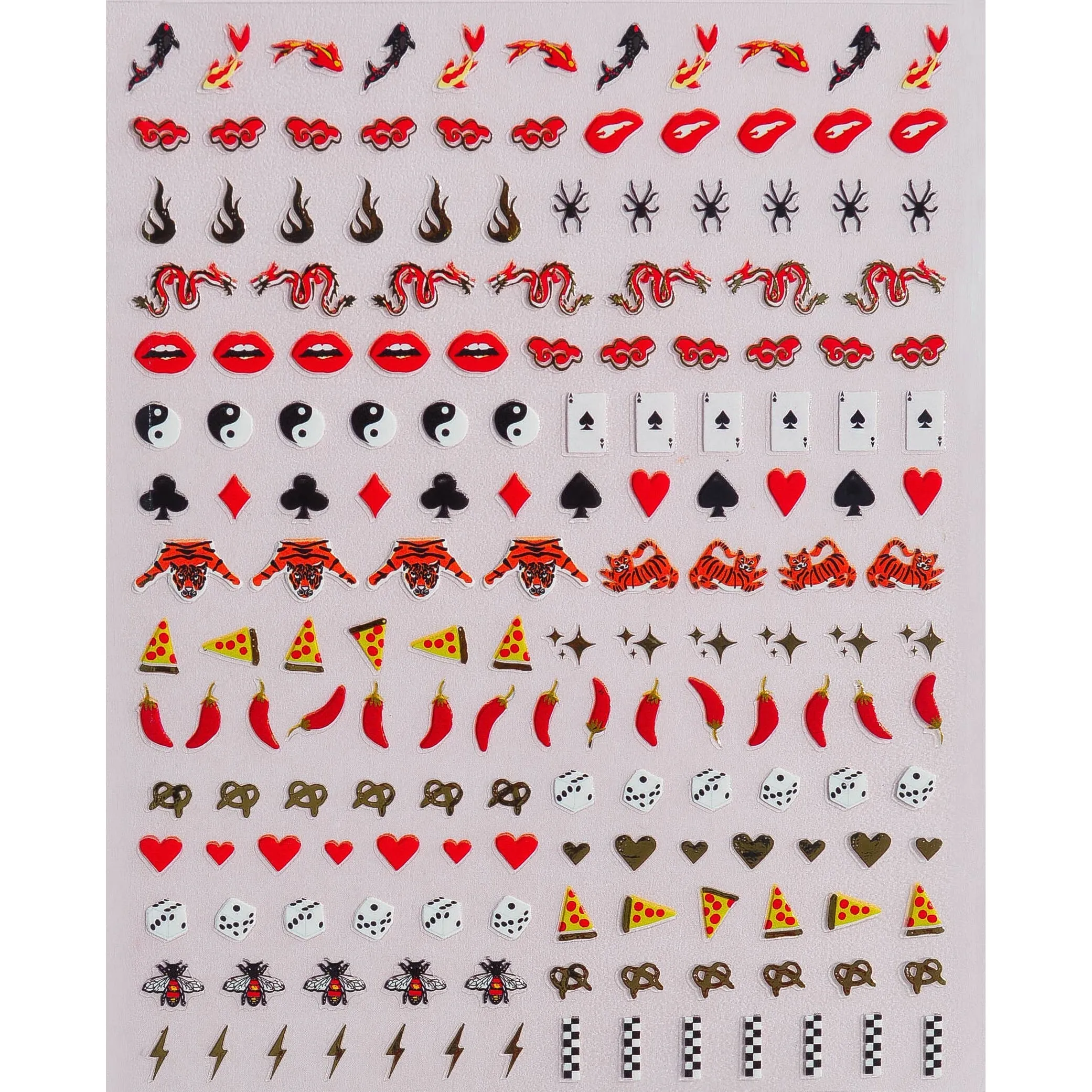 Deco Beauty - Nail Art Stickers - Jackpot