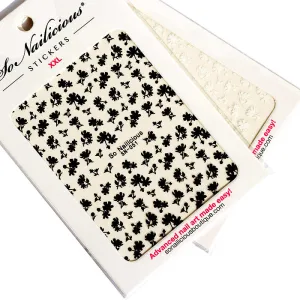 Edgy Floral Stickers - 051 XXL