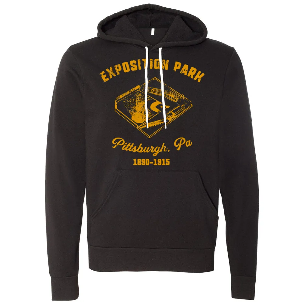 Exposition Park Pullover Hoodie | Exposition Park Black Pullover Hoodie