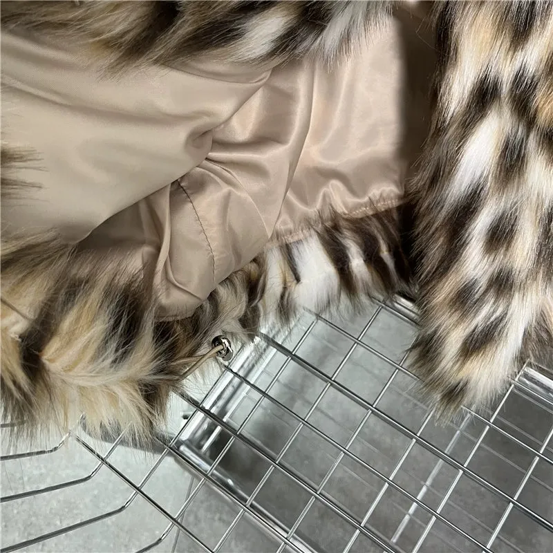 Faux Mink Short Coat