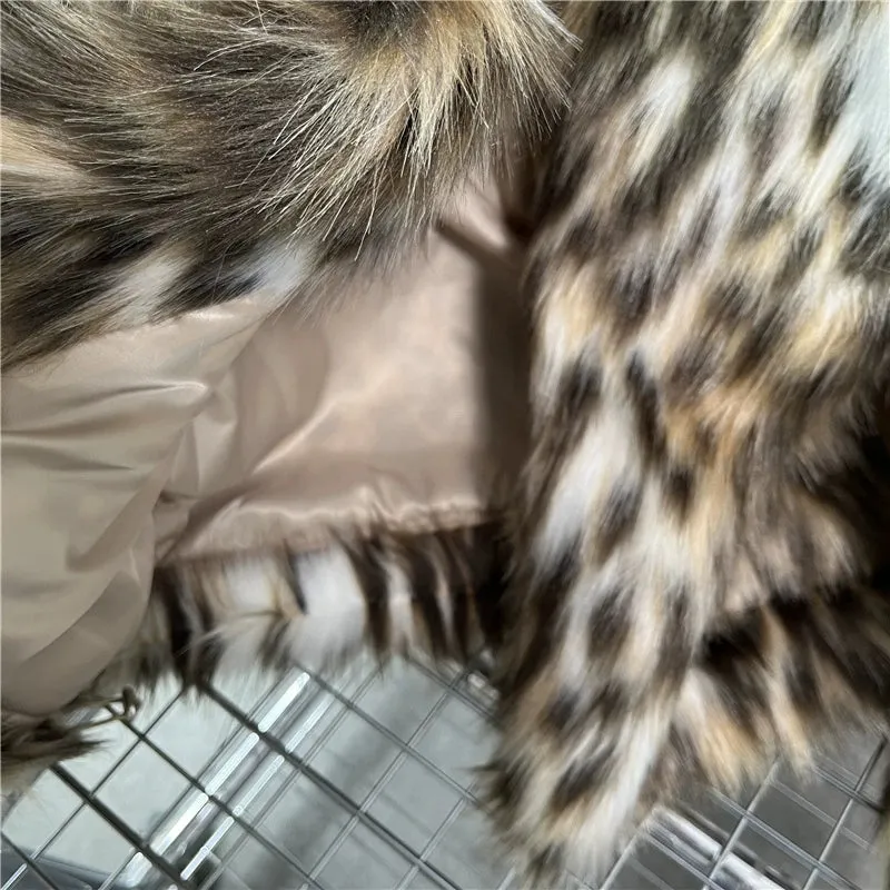 Faux Mink Short Coat