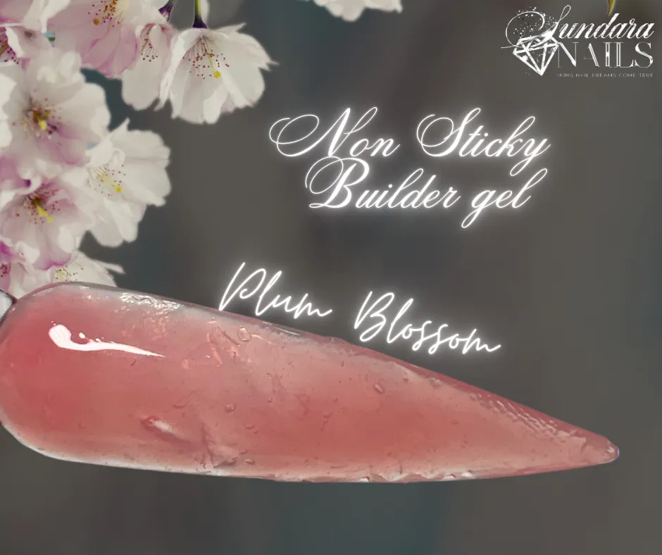 Flower Glitter Collection - Non Sticky 3D Builder Gel in a Pot