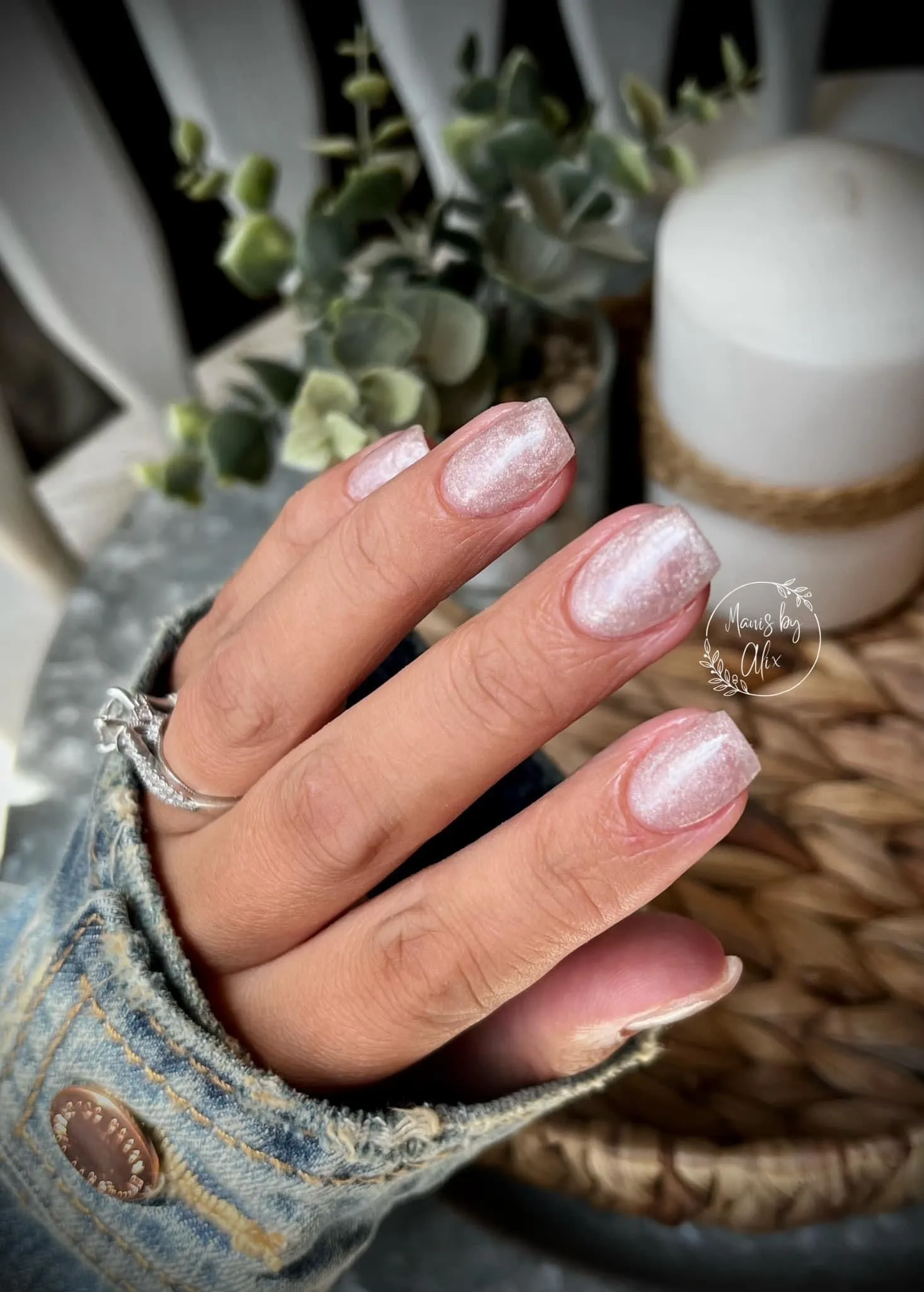 Flower Glitter Collection - Non Sticky 3D Builder Gel in a Pot