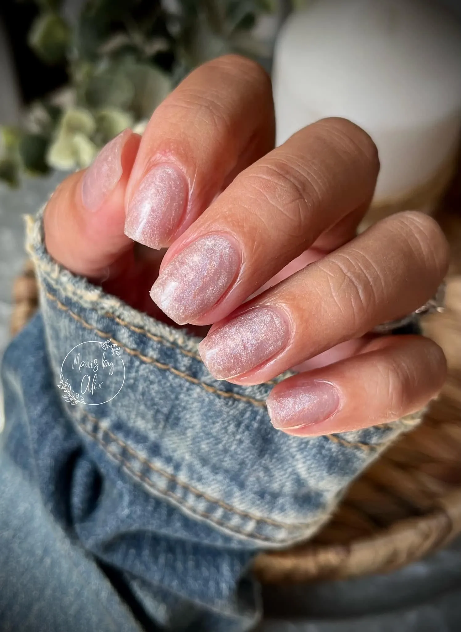 Flower Glitter Collection - Non Sticky 3D Builder Gel in a Pot