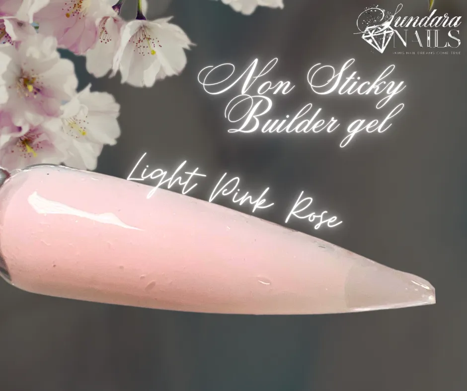 Flower Glitter Collection - Non Sticky 3D Builder Gel in a Pot