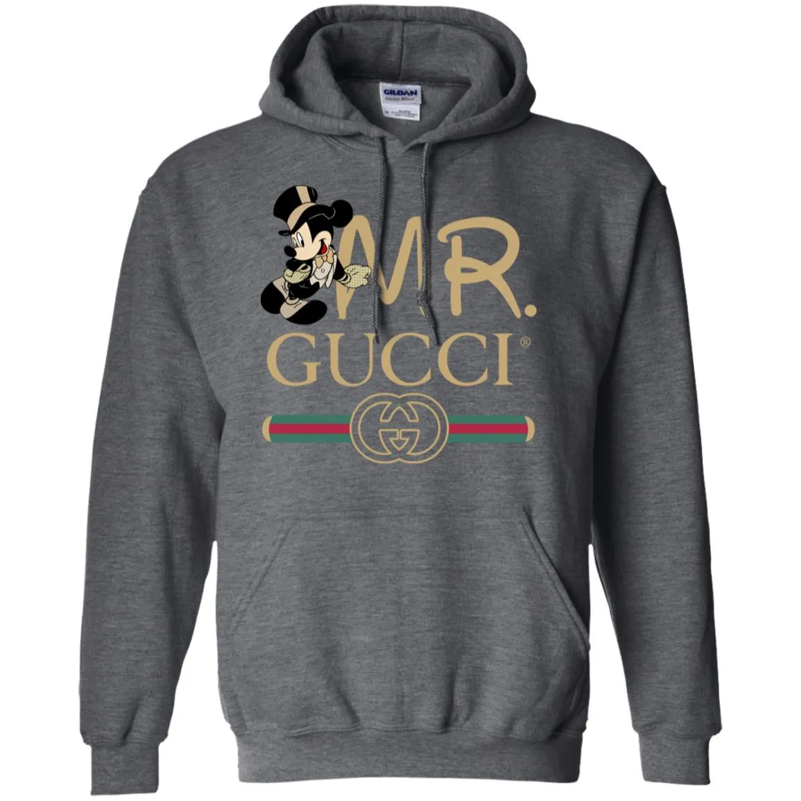 Gucci Couple Disney Mickey Valentine's Day T-shirt Pullover Hoodie Sweatshirt