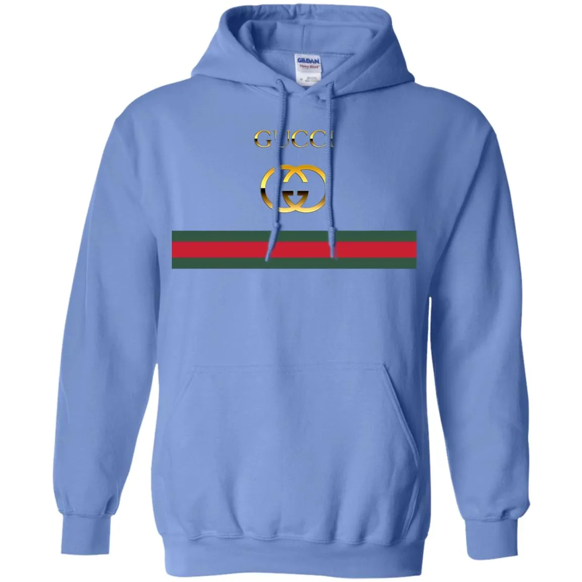 Gucci Logo Vintage Pullover Hoodie Sweatshirt