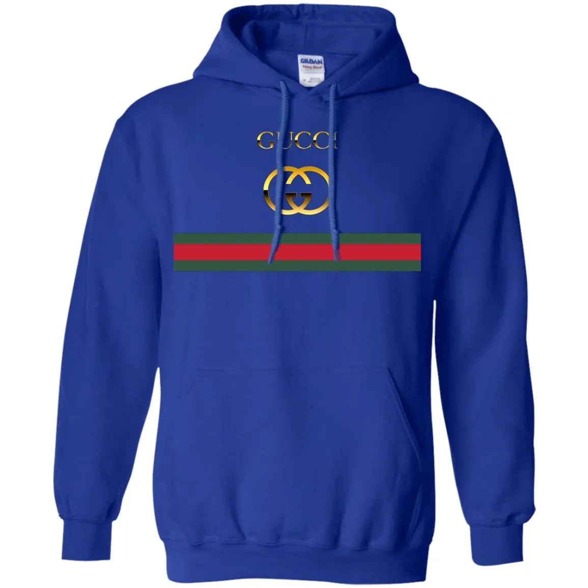 Gucci Logo Vintage Pullover Hoodie Sweatshirt