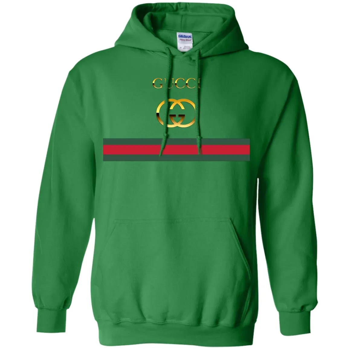 Gucci Logo Vintage Pullover Hoodie Sweatshirt