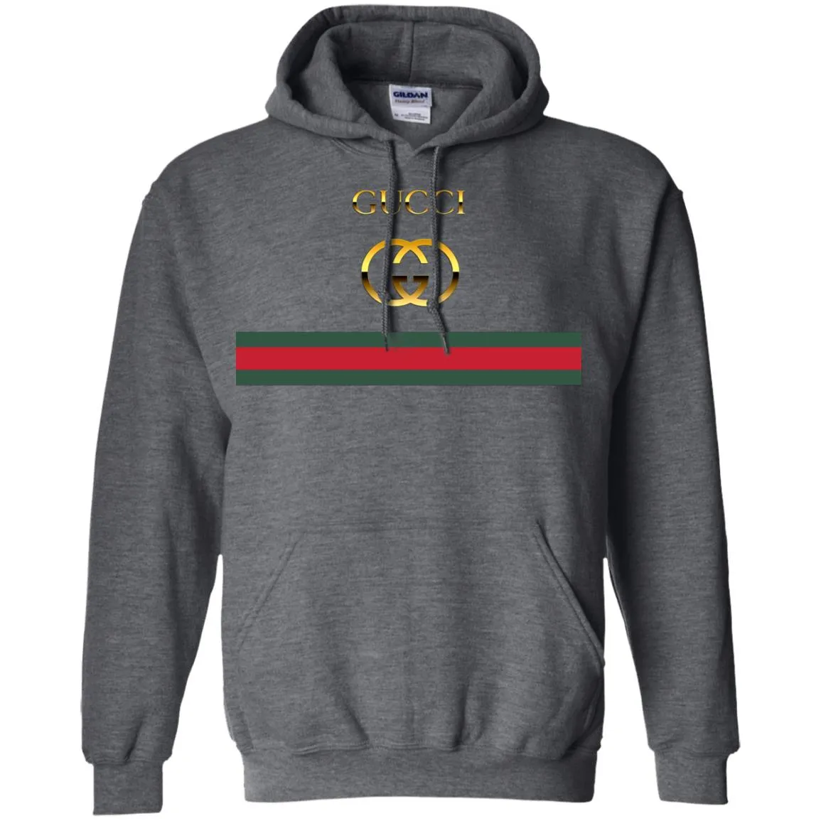 Gucci Logo Vintage Pullover Hoodie Sweatshirt
