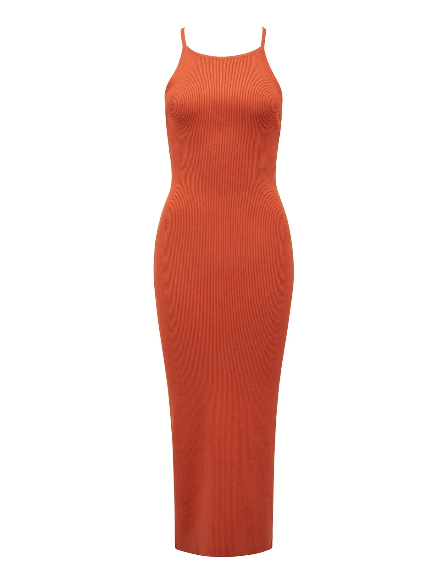 Hattie Ruched Cut Out Knit Dress