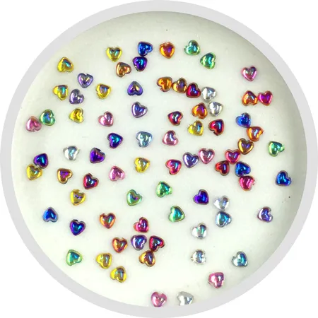 Heart Rainbow Crystals