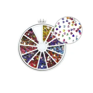 Heart Rainbow Crystals