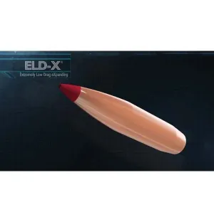 HORNADY .284 7MM CAL 150 GRAIN ELD-X PROJECTILES 100 PACK