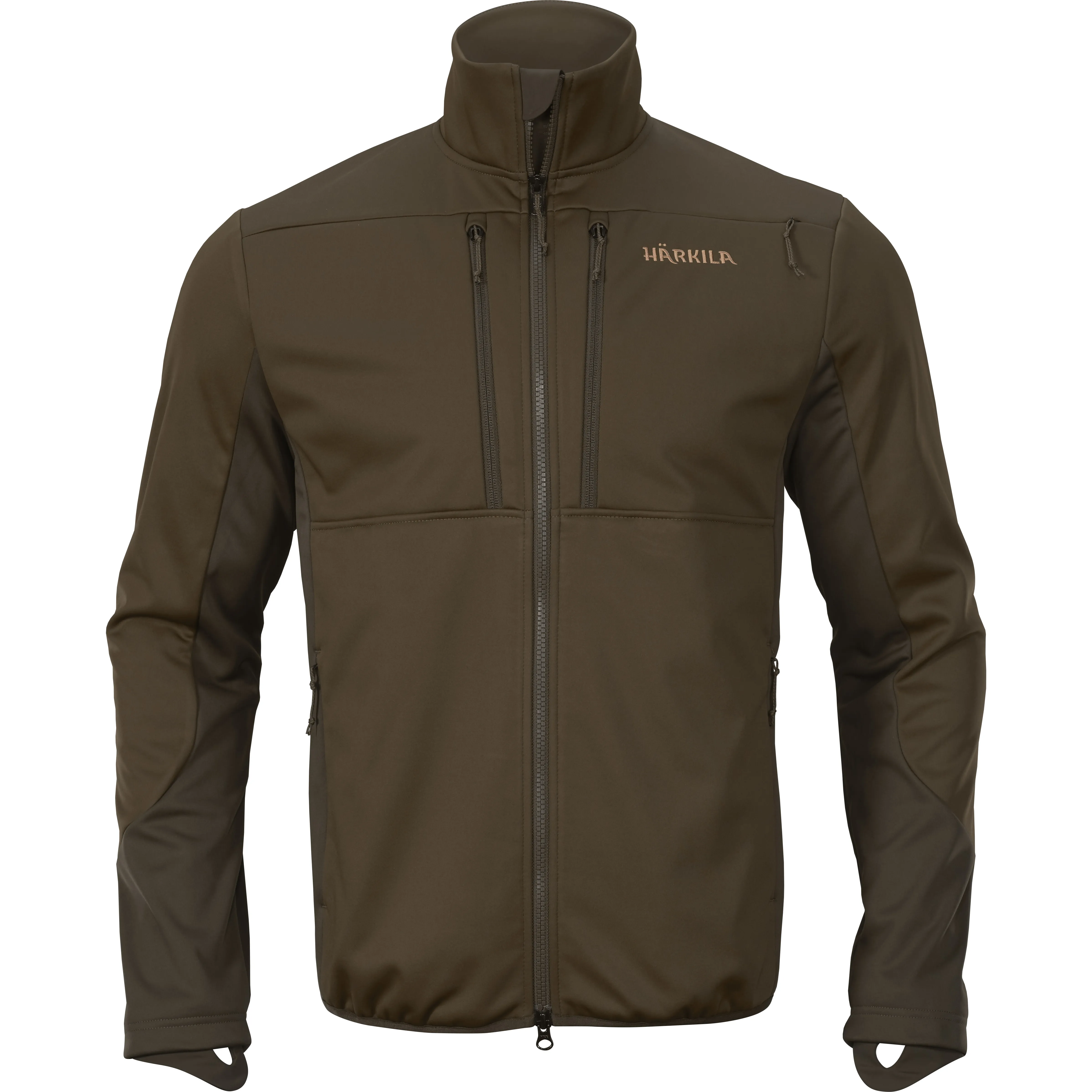 Härkila Men&#x27;s Mountain Hunter Pro WSP Fleece Jacket Hunting Green/Shadow Brown | Buy Härkila Men&#x27;s Mountain Hunter Pro WSP Fleece Jacket Hunting Green/Shadow Brown here | Outnorth