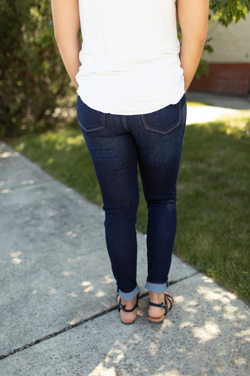 KanCan Dark Naomi Skinny Jeans (0-22)