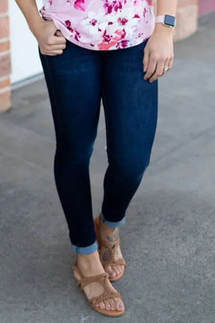 KanCan Dark Naomi Skinny Jeans (0-22)