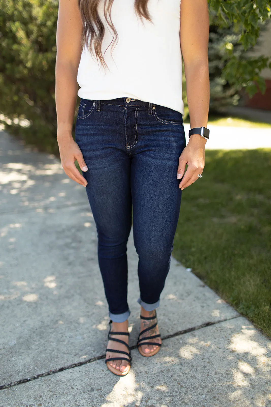 KanCan Dark Naomi Skinny Jeans (0-22)