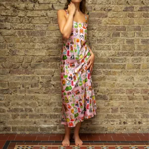 Karen Mabon X Caroline Randell Fridge Magnets Silk Slip Dress