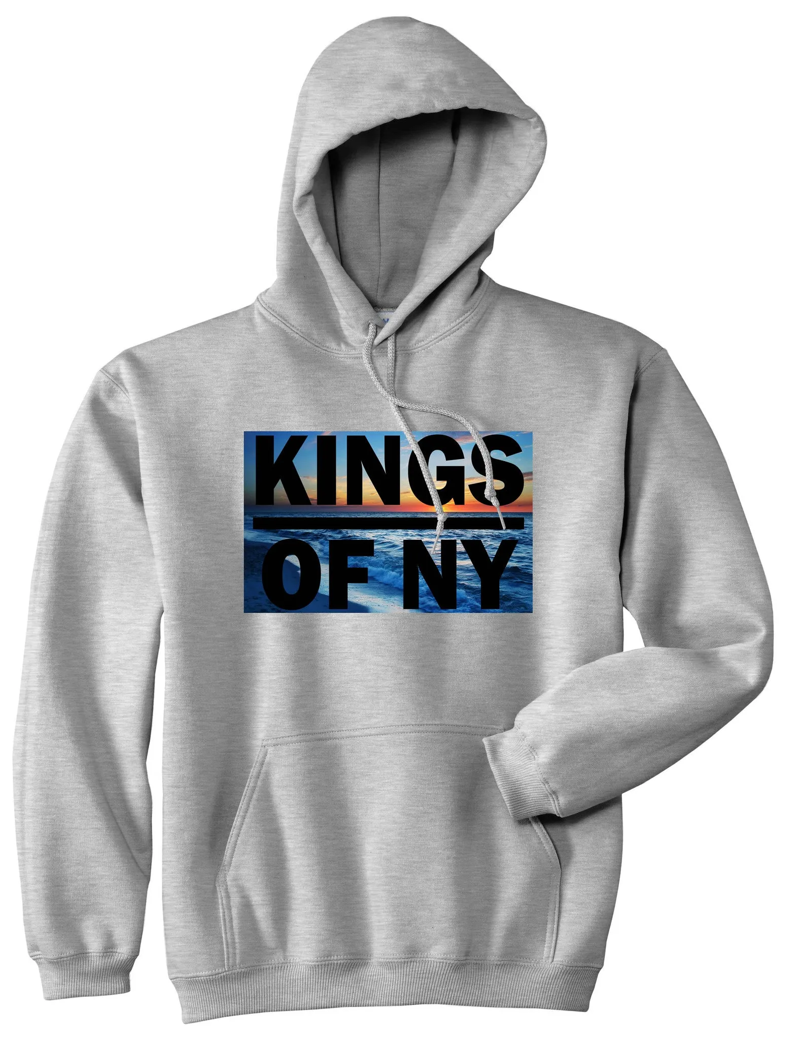 Kings Of NY Sunset Boys Kids Pullover Hoodie Hoody
